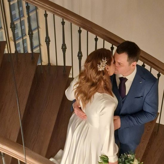First wedding at Preiļi Castle