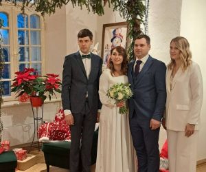 First wedding at Preiļi Castle