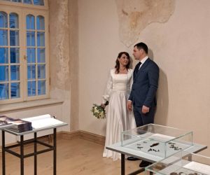 First wedding at Preiļi Castle