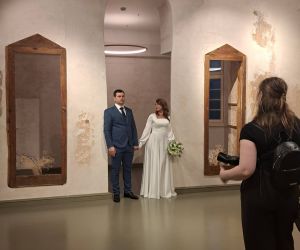 First wedding at Preiļi Castle