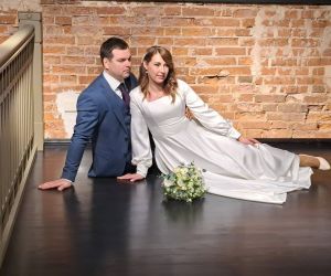 First wedding at Preiļi Castle