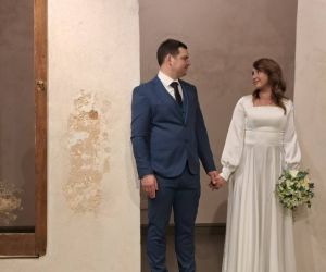 First wedding at Preiļi Castle